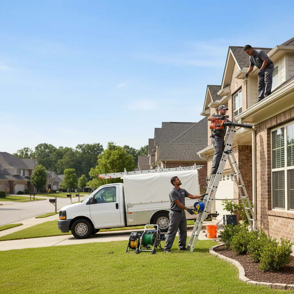 Home Gutter Service in Thayer, IL near me
